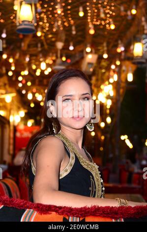 Die ägyptische Schauspielerin Nelly Kareem posiert beim 4. Doha TriBeCa Film Festival im alten Souk Waqif in Doha, Katar am 18. November 2012. Foto von Ammar Abd Rabbo/ABACAPRESS.COM Stockfoto