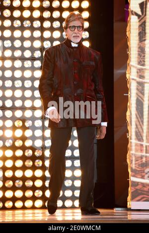 Amitabh Bachchan bei der Hommage an das Hindi-Kino im Rahmen des 12. Marrakech Film Festival, Marokko am 1. Dezember 2012. Foto von Nicolas Briquet/ABACAPRESS.COM Stockfoto