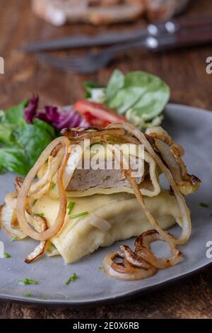 Maultaschen Stockfoto