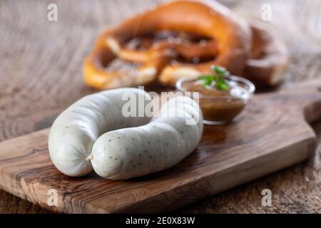 Weißwürste Stockfoto