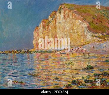 Les Petites Dalles Monet 1884. Stockfoto