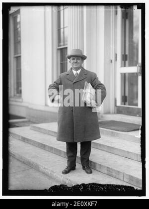 LEWIS, DAVID JOHN. REP. Von MARYLAND, 1911-1917; US-TARIF SIGNAL, 1919-1925 Stockfoto