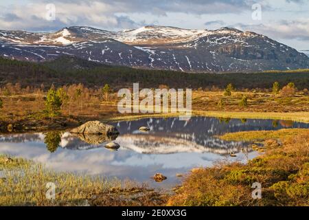 Impressionen Von Der 110 Km Langen Sognefjellsveien Road, Der Höchsten Mountain Pass Road Nordeuropas. Stockfoto