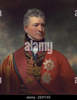 Generalleutnant Sir Thomas Picton A17581. Stockfoto