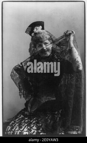 Lillian Russell, 1861-1922 Stockfoto