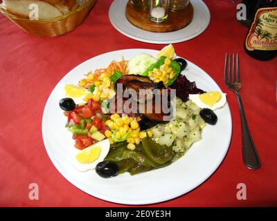 Das nationale Essen in Marokko Stockfoto