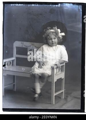 Tag der kleinen Mädchen, 14. Dezember 1913 (16878424650). Stockfoto