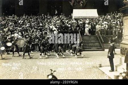 Liverpool Scottish, 1913. Stockfoto