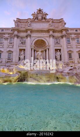 Trevi-Brunnen, Fontana di Trevi, Rom, Italien, Europa Stockfoto