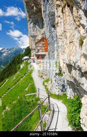 Sehen hoher Kasten, Appenzell und St. Gallen, Schweiz, Europa Stockfoto