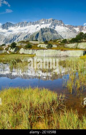 Dammastock, 3630m, Göscheneralp, Uri, Schweiz, Europa Stockfoto