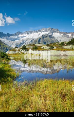 Dammastock, 3630m, Göscheneralp, Uri, Schweiz, Europa Stockfoto