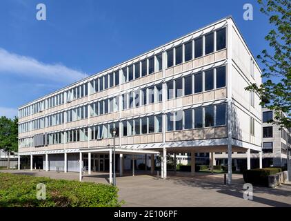 Ehemaliges Generalkonsulat der Vereinigten Staaten, Architekten Skidmore, Owings &amp; Merrill, heute Sitz der BLG Logistics Group, Bremen, Germa Stockfoto