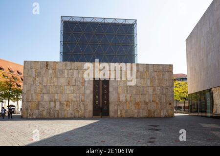 Jüdische Hauptsynagoge Ohel Jakob am St. Jakobs-Platz, München, Bayern, Deutschland, Europa Stockfoto