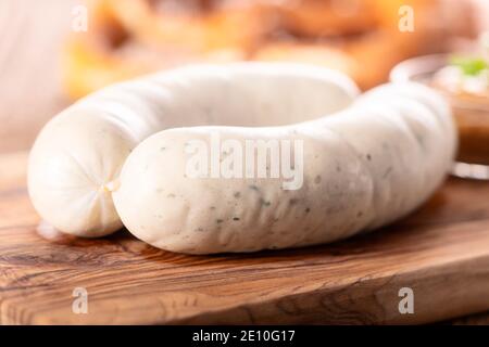 Weißwürste Stockfoto