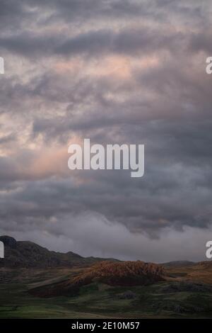 Eskdale Valley, Lake District, West Cumbria, England, Großbritannien Stockfoto