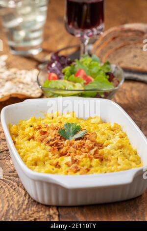 Bayerischen Pasta Stockfoto