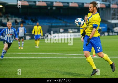 EINDHOVEN, NIEDERLANDE - 3. JANUAR: Michael Breij vom SC Cambuur während des niederländischen Keukenkampioendivisie-Spiels zwischen FC Eindhoven und Cambuur bei Jan L Stockfoto