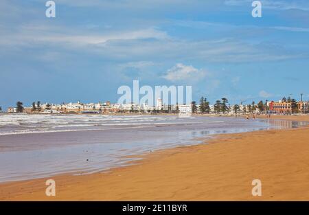 Luftbild der Altstadt von Essaouira in Marokko Stockfoto