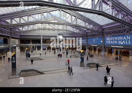 Moynihan Train Hall von New York Penn Station, Empire Station Complex, New York. Stockfoto