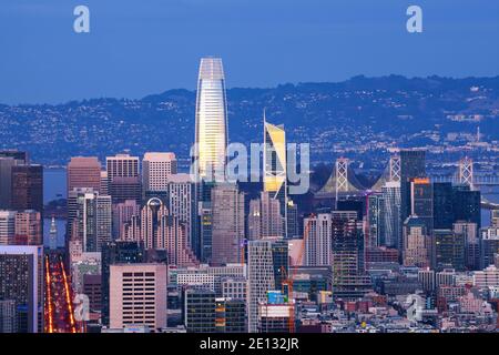 San Francisco Stadtbild, Kalifornien, USA Stockfoto