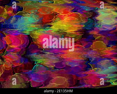 Abstrakt Hintergrund bunte Tapete Illustration Stockfoto