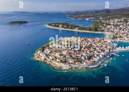 Primošten Kroatien Stockfoto