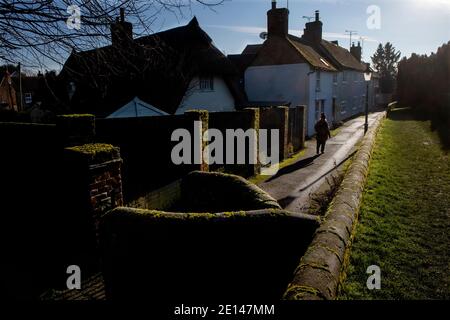 Thaxted Essex England UK Januar 2021 Stockfoto