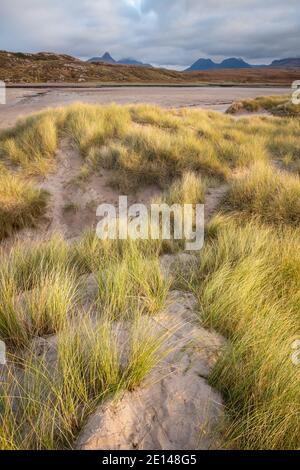 Achnahaird Dunes Stockfoto