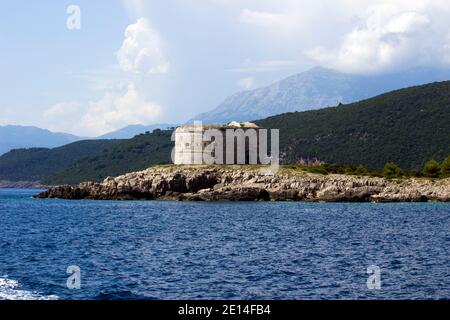 Mamula fotress, Montengro Boka Kotorska Europe Stockfoto