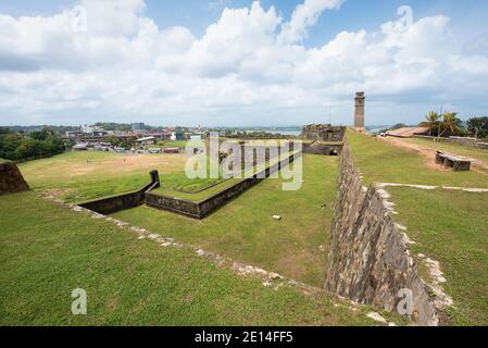 Galle Fort, Altstadt von Galle, Sri Lanka Stockfoto