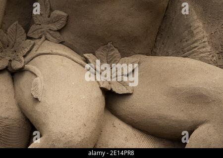 Sandkrippe, Jesolo Lido, Provinz Venedig, Italien Stockfoto