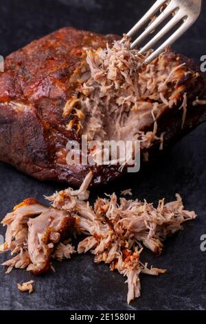 Pulled Pork Stockfoto