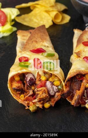 Enchiladas Stockfoto
