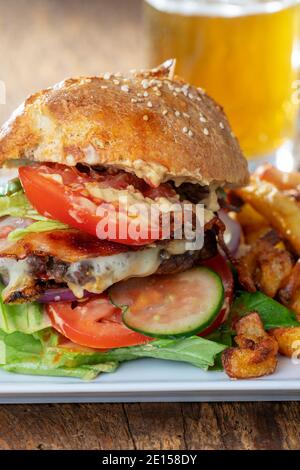 Hamburger Stockfoto