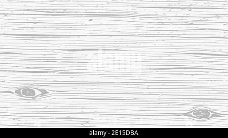 Weiße horizontale Holz schneiden, Schneidebrett, Tisch oder Boden. Holz Textur. Vector Illustration Stock Vektor