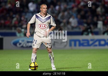 Mathieu Chalme aus Bordeaux beim fußballspiel der 1. Liga, Lille OSC gegen Bordeaux im Lille Metropole Stadium, in Lille, Frankreich am 16. April 2011. Foto von Sylvain Lefevre/ABACAPRESS.COM Stockfoto