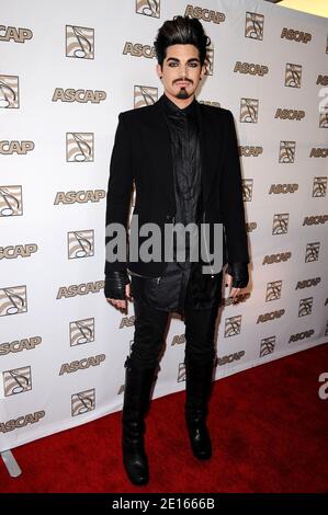 Adam Lambert nimmt am 27. April 2011 an den 28. ASCAP Pop Music Awards in Los Angeles, CA, USA Teil. Foto von Lionel Hahn/ABACAPRESS.COM Stockfoto