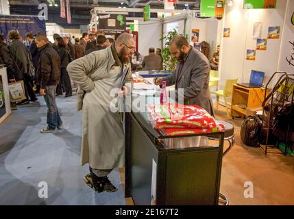 HALAL EXPO, HALAL FOOD, PARIS Stockfoto