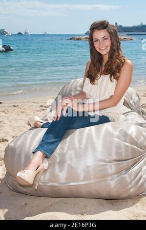 Allie Haze (Emmanuelle 3D) posiert während der 64. Internationalen Filmfestspiele von Cannes, die am 15. Mai 2011 am Majestic Beach in Cannes, Südfrankreich, stattfinden. Foto von Nicolas Genin/ABACAPRESS.COM Stockfoto