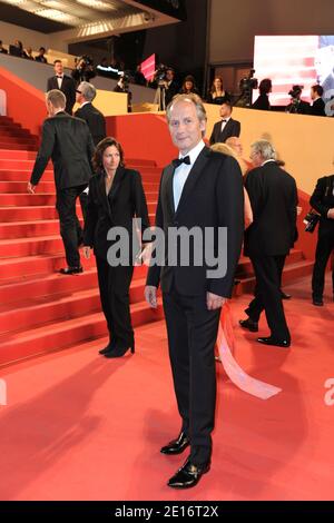 Der französische Schauspieler Hippolyte Girardot kommt am 16. Mai 2011 zur Vorführung von 'L'Appolonide' bei den 64. Filmfestspielen von Cannes in Cannes, Frankreich. Foto von Ammar Abd Rabbo/ABACAPRESS.COM Stockfoto
