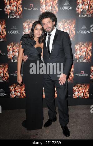 Leila Bekhti und Regisseur Radu Mihaileanu nahmen an der "La Source des Femmes" Party während der 64. Filmfestspiele von Cannes in der Villa Chic in Cannes, Frankreich am 21. Mai 2011 Teil. Foto von Giancarlo Gorassini/ABACAPRESS.COM Stockfoto