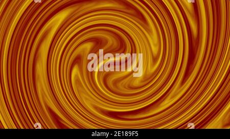 Abstrakter Wirbel, computergeneriert. 3d-Rendering kreisförmige Verschmelzung von Farben. Spiralhintergrund von Flüssigkeit Stockfoto