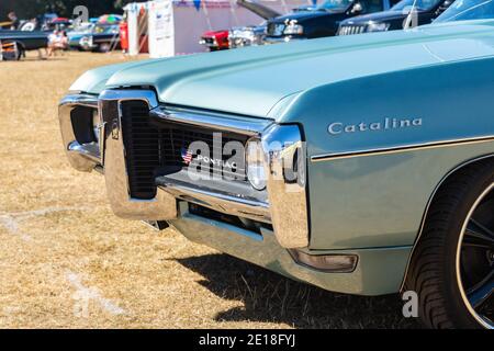 1960s Pontiac Catalina auf der Stars & Stripes Classic American Car Show, Stockfoto