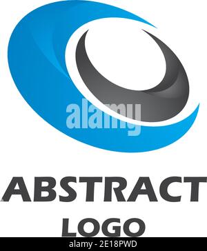 Kreis Ring Logo Vorlage Vektor-Design Stock Vektor