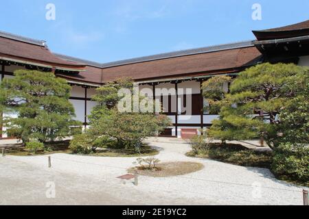 kaiserpalast (kyoto-gosho) in kyoto in japan Stockfoto