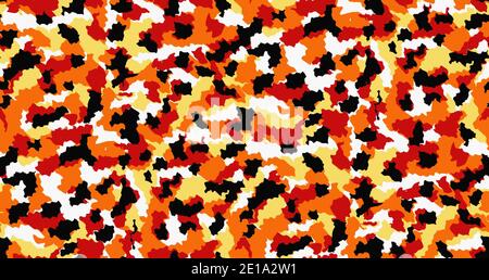 Leopard Muster Design, Illustration Hintergrund nahtlose Muster Stockfoto