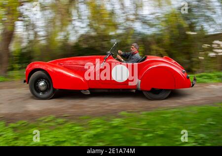 Allard K2 klassischer britischer Sportwagen Stockfoto