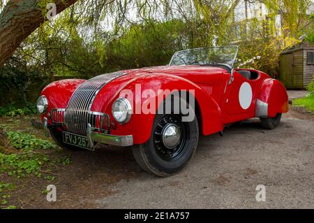 Allard K2 klassischer britischer Sportwagen Stockfoto