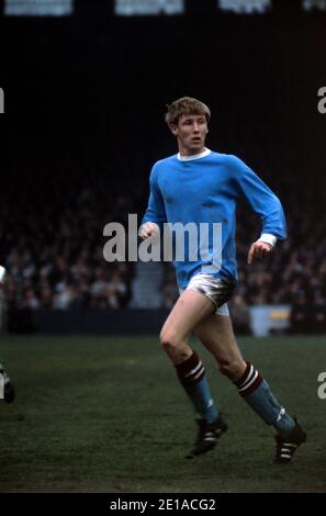 Aktenfoto vom 14-10-1967 von Colin Bell, Manchester City 14/10/1967. Stockfoto